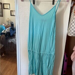 Light Blue Spaghetti strap romper